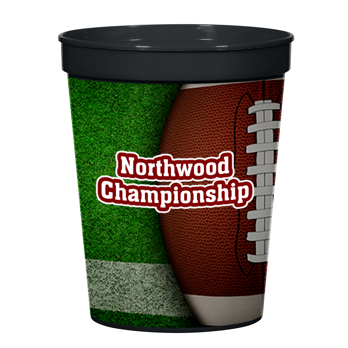 16 Oz. Full Color Big Game Stadium Cup